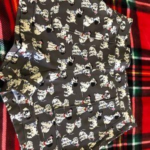 Blackmilk Size Large Dalmatian shorts